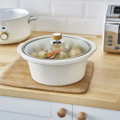 Salton Swan Nordic 3,5 L Slow Cooker - SF17021WHTN|Mijoteuse Swan de 3,5 l de style nordique - SF17021WHTN