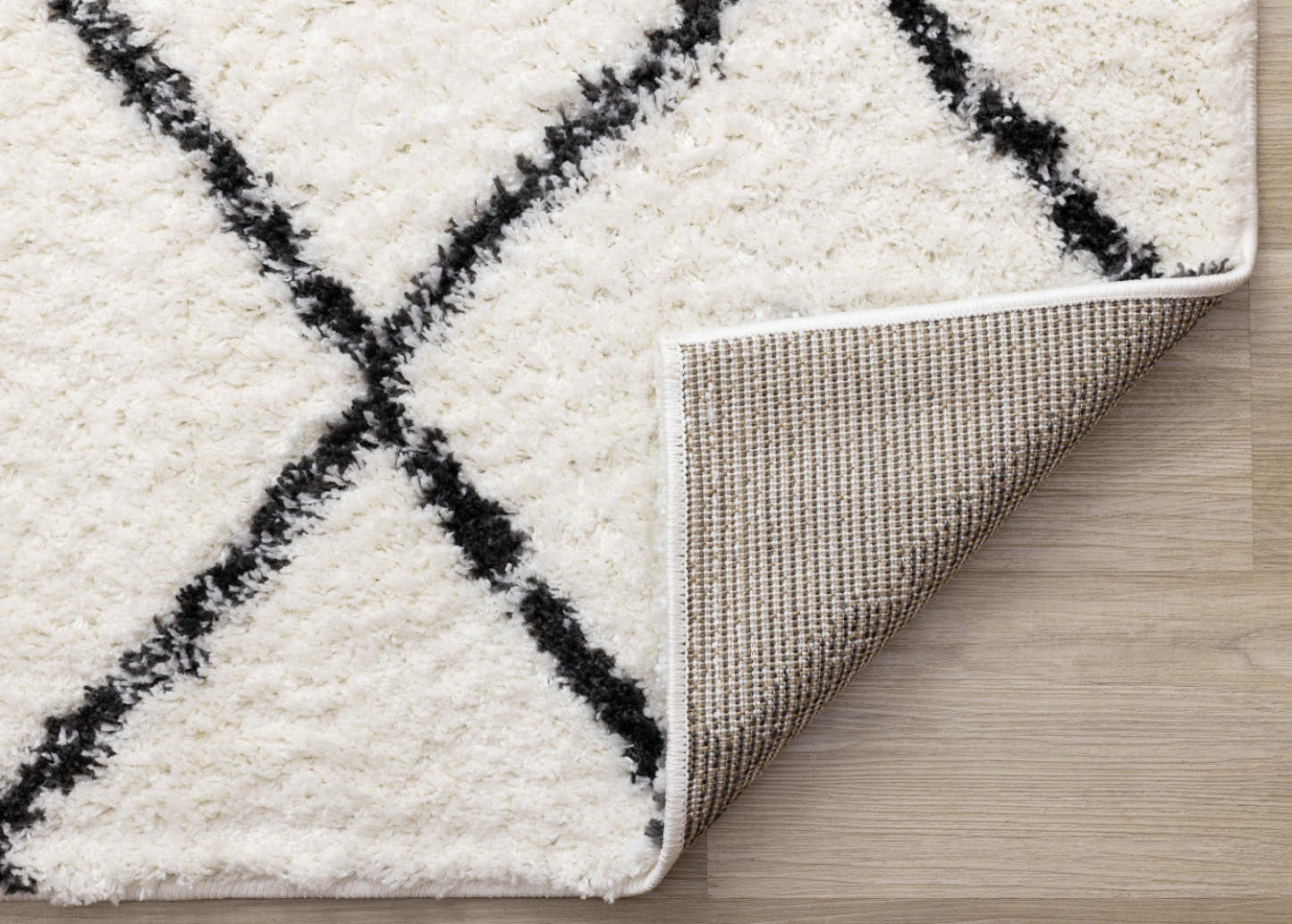 Carpette Taylor à motif de treillis pour l'intérieur - 5 pi 3 po x 7 pi 7 po