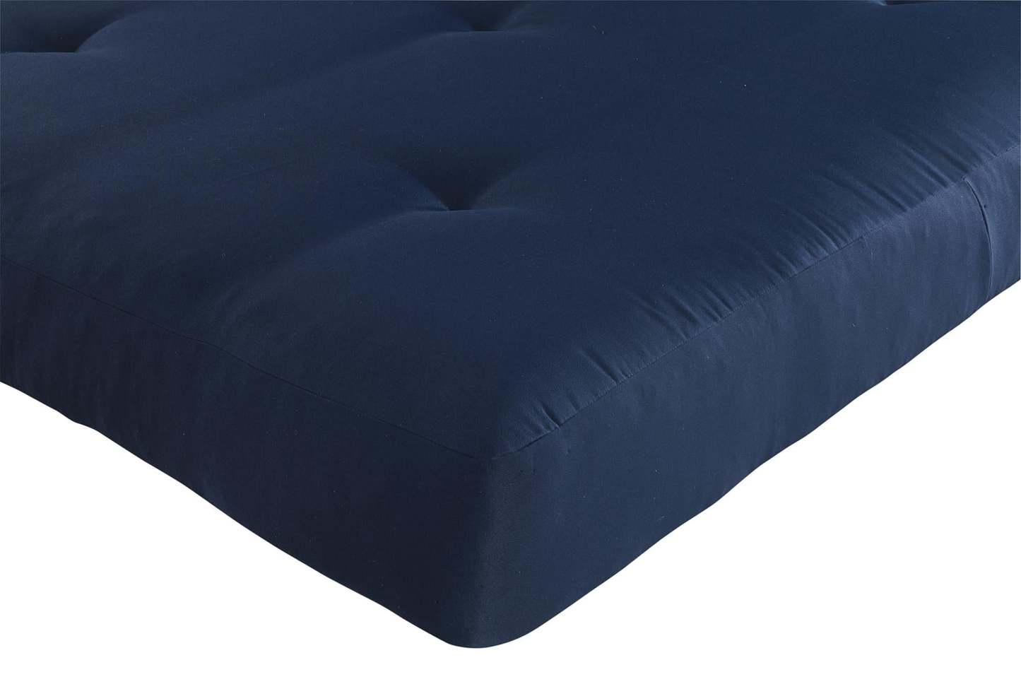 Matelas de futon Jayce de DHP à rembourrage en polyester 6 po pour lit double - bleu