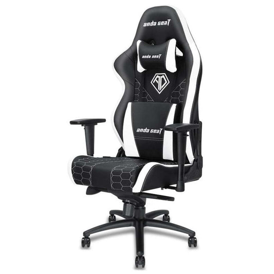 Anda Seat Spirit King Series Gaming Chair - Black/White|Fauteuil de jeu Andaseat de série Axe - noir et rouge