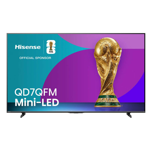 HISENSE 55 QD7QFM Mini-LED QLED 4K UHD AI Smart Fire TV (55QD7QFM) | Téléviseur intelligent QLED Mini-LED HISENSE QD7QFM UHD 4K de 55 po avec IA et Fire TV (55QD7QFM)