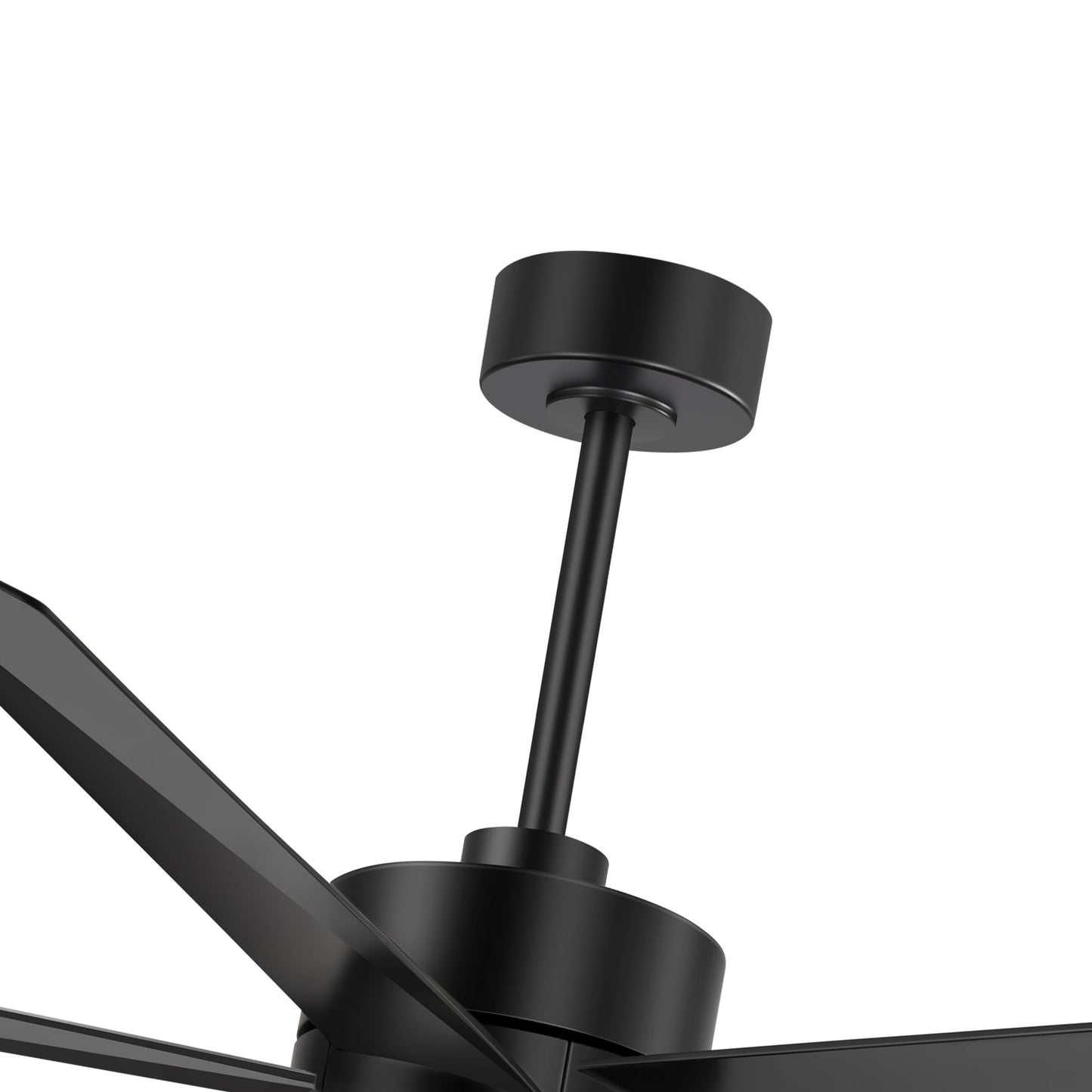 Ventilateur de plafond Breezary 65/52/42 à 5 pales avec éclairage LED, télécommande incluse.