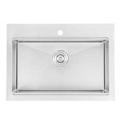 Ancona 28 Dual Mount Workstation Kitchen Sink - AN-33104|Évier de cuisine poste de travail sous plan ou en surface Ancona de 28 po - AN-33104|D77GDZ74