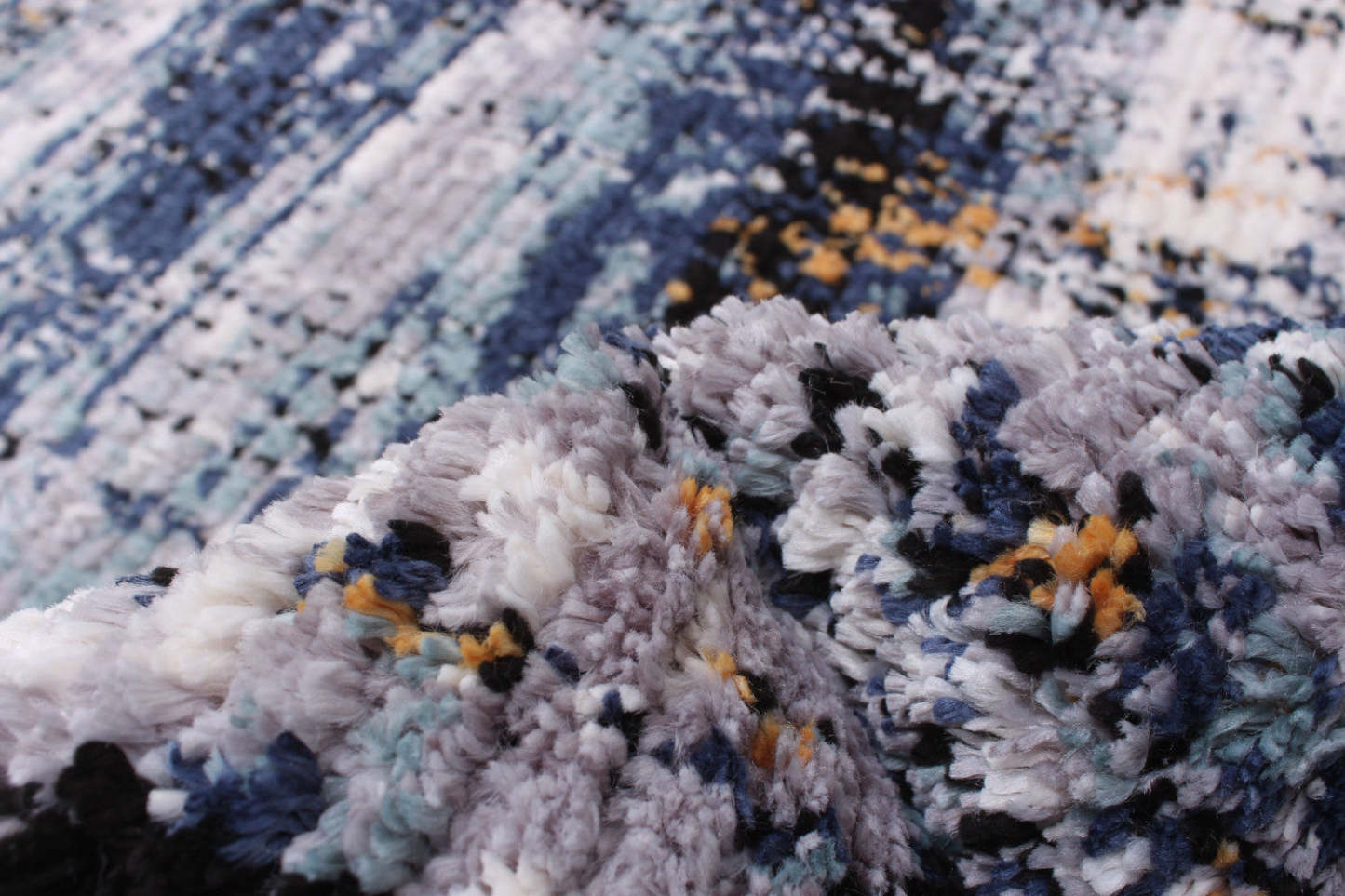 Tapis Paloma Marble Bleu - 6'7 x 9'6|Carpette Paloma Marble bleue - 6 pi 7 po x 9 pi 6 po|D86F8TQA