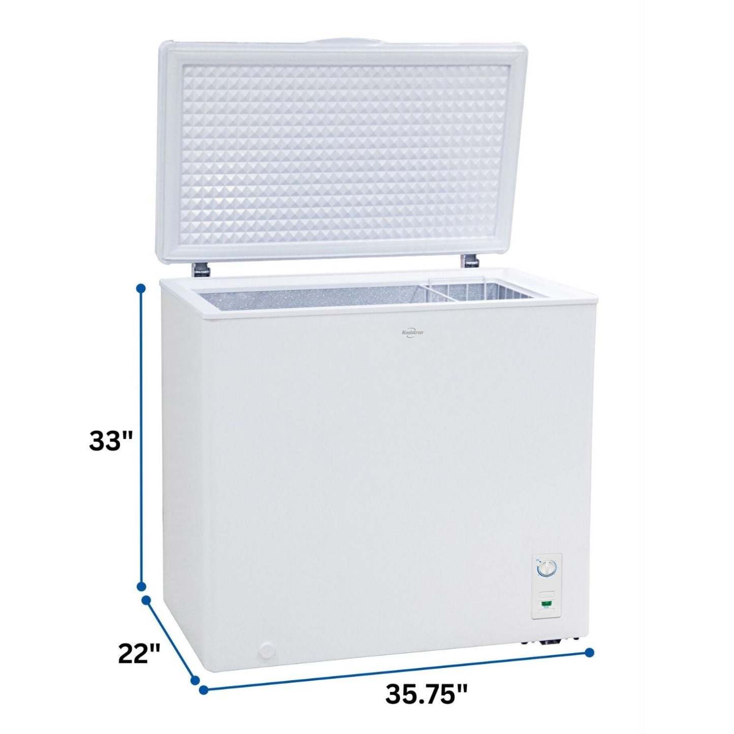 Koolatron 7,0 Cu. Fort. Congélateur coffre - KTCF195|Congélateur coffre Koolatron de 7,0 pi3 - KTCF195