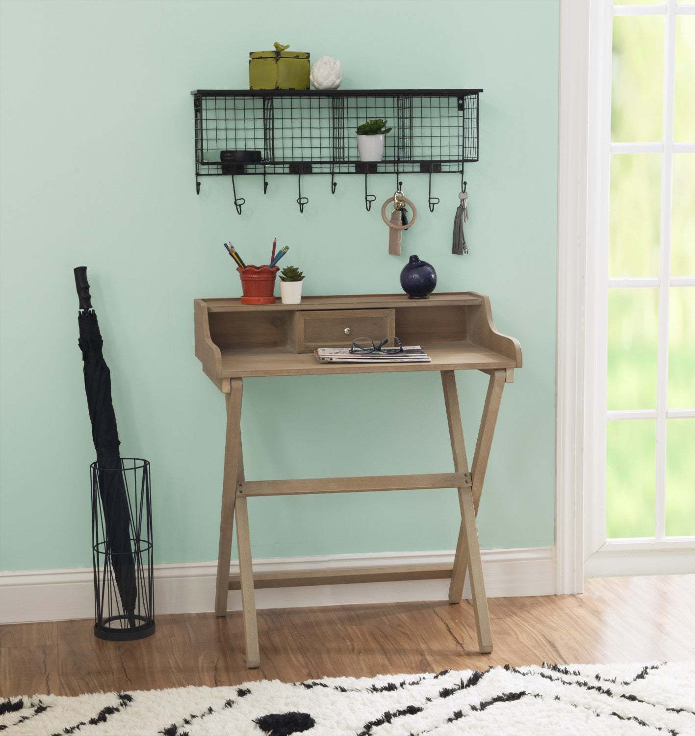 Bureau souple Coy - Gris