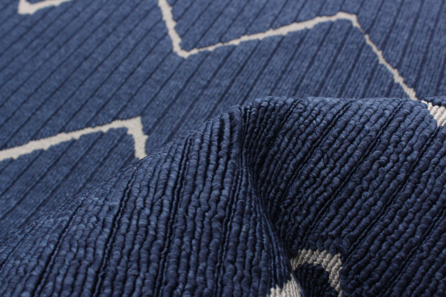 Tapis Kimi Bleu 5'3 x 7'7|Carpette Kimi bleue 5 pi 3 po x 7 pi 7 po|D86FX14X