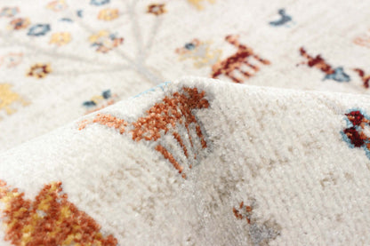 Tapis lavable en machine Pine Ivory - 2'6 x 8'0|Carpette Pine ivoire lavable à la machine - 2 pi 6 po x 8 pi 0 po|D86F76R7