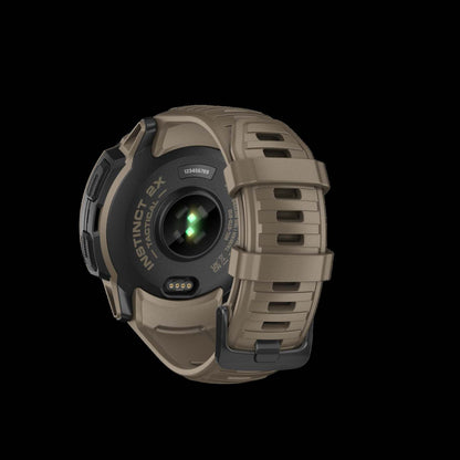 Garmin Instinct® 2x Solar Gps Montre Connectée - Suivi De La Santé Et De La Condition Physique Avec Multi-bande Gnss - Coyote T