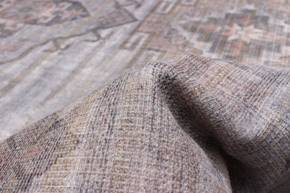 Carpette Kashkuli grise 7 pi 10 po x 10 pi 0 po