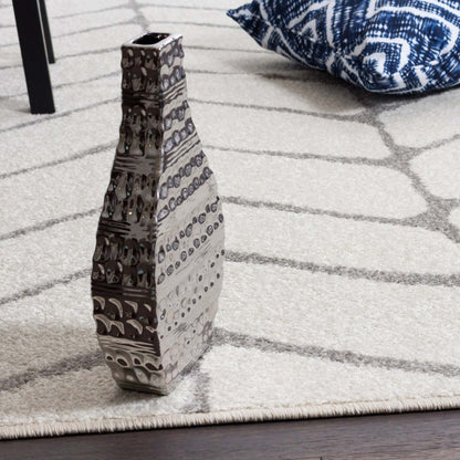 Tapis Lav Arco Gris 4x6|Carpette Lav Arco grise 4 x 6|D80GPQ8J