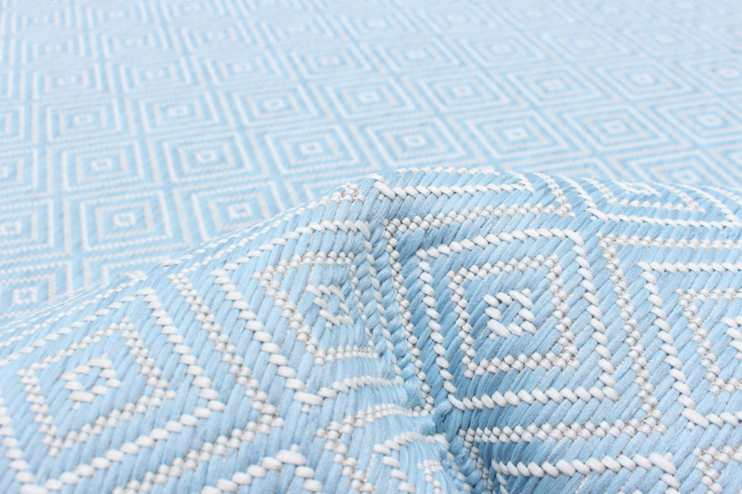 Tapis Neisha Diamond bleu clair 160 x 220 cm | Tapis Neisha Diamond bleu clair 160 x 220 cm | D86FXXSD