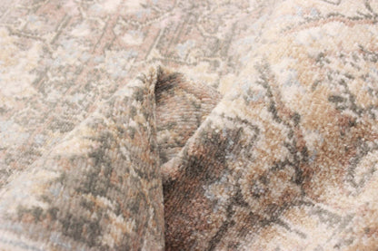 Carpette longue Ashby brun clair - 2 pi 8 po x 8 pi 2 po