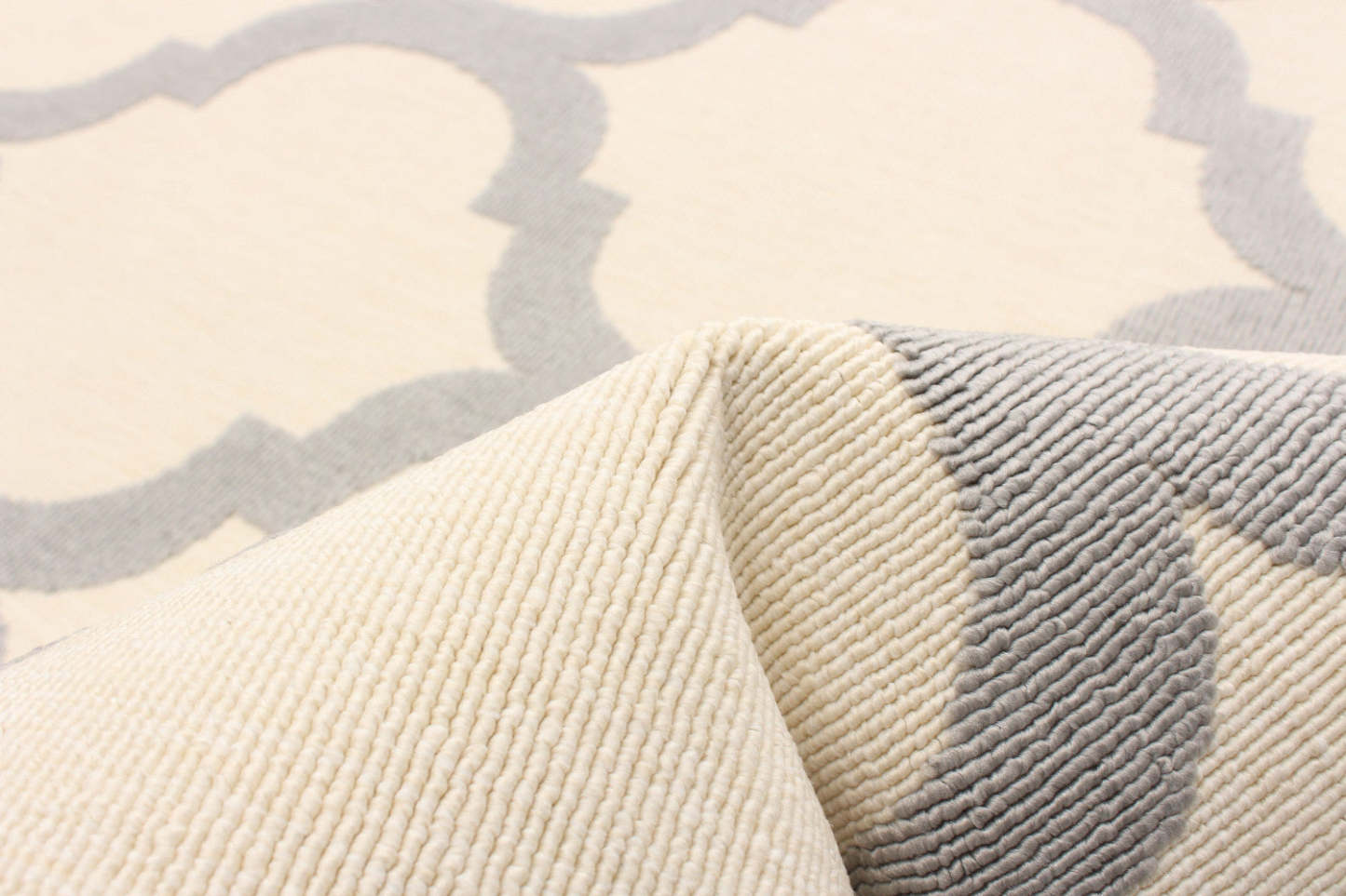 Tapis Sophie gris clair - 201 x 290 cm | D86FGHMK