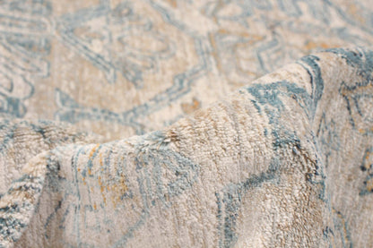 Baina Heriz Beige-Grey Area Rug - 6'7 x 9'10|Carpette Baina Heriz beige-gris - 6 pi 7 pox 9 pi 10 po| D2CMT3JP