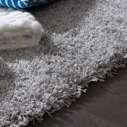 Victoria Light Grey Shag 3 x 5 Area Rug|Carpette à poils longs Victoria gris clair 3 x 5|D80GE4LG