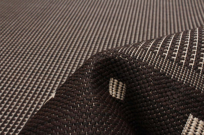 Carpette Clementine chocolat - 3 pi 3 po x 4 pi 7 po