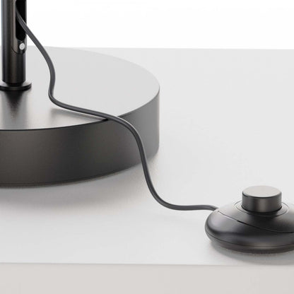 59 Black Loop Design LED Lampadaire |Lampe à pied à conception de boucle à DEL de 59 po noire