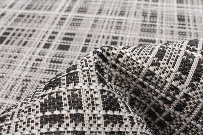 Tapis Panthea noir - 99 x 140 cm | Carpette Panthea noire - 99 x 140 cm