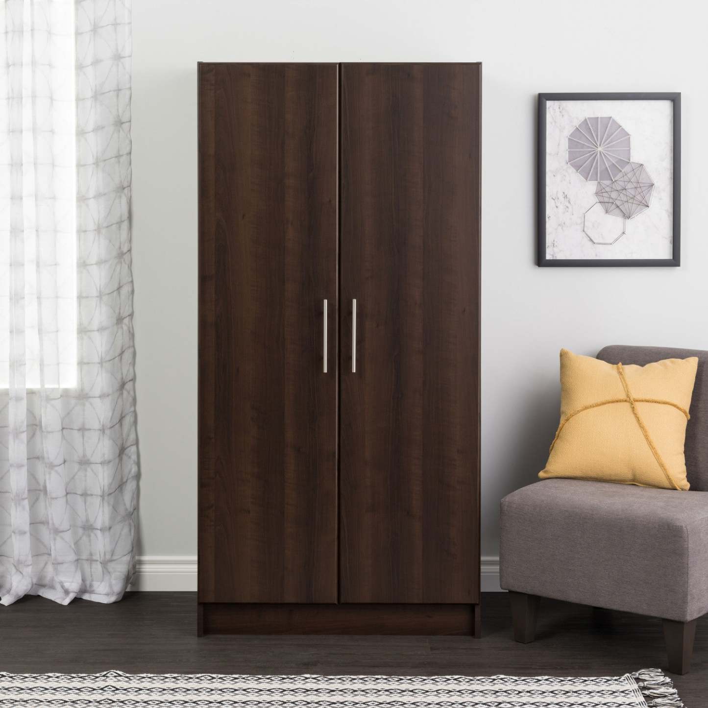 Armoire-penderie Elite 32 - Espresso|Armoire-penderie Elite de 32 po - expresso