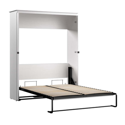 Bestar Key West 69 W Queen Murphy Bed - Blanc chêne solide|Grand lit escamotable Key West de Bestar de 69 po (L) - blanc chêne solide