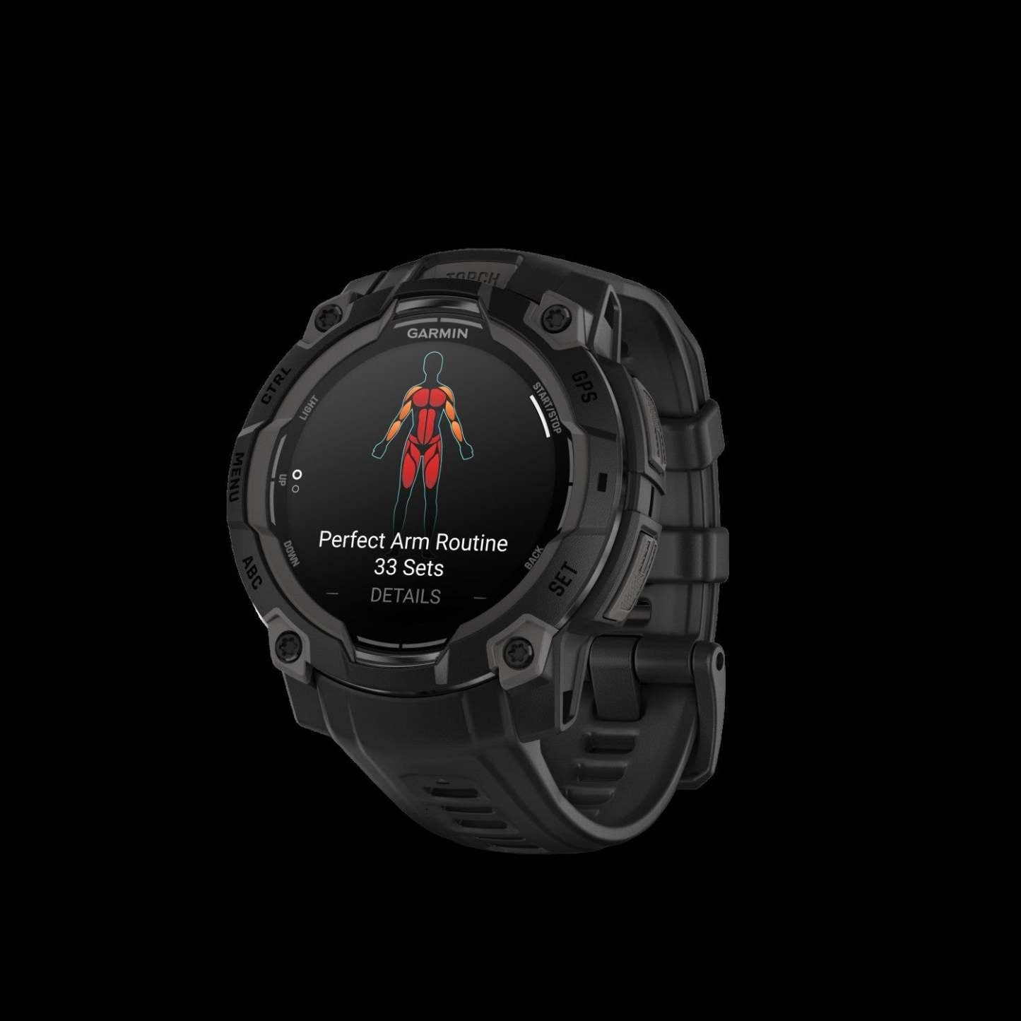 Garmin Instinct 3 Amoled Smartwatch 45 Mm - Spécifications Militaires Robustes 810, Boussole, Altimètre Barométrique | Montre Connectée Garmin Instinct 3 Amoled 45 Mm - Spécifications Militaires Robustes 810, Boussole,