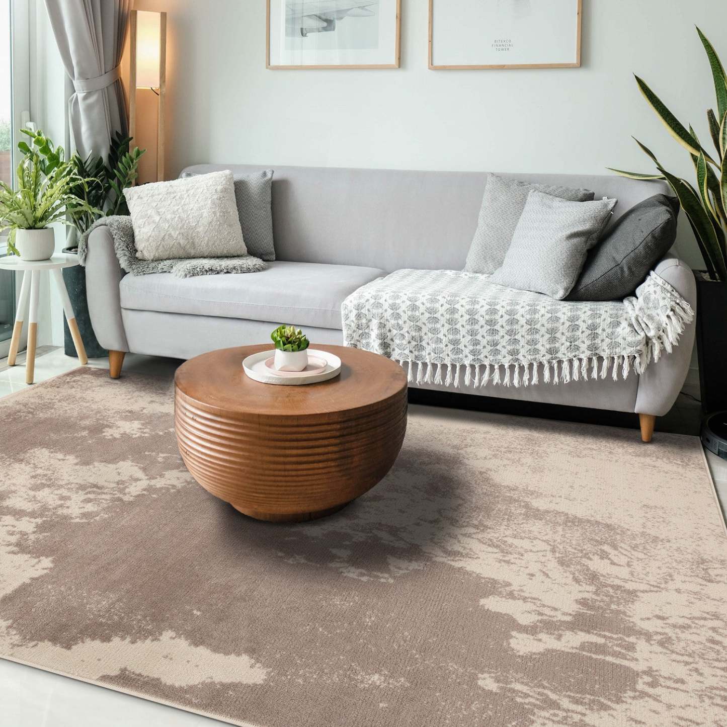 Tapis Sav Splash Gris 3x5 | D80GUFVY