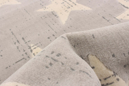 Tapis Ira gris clair 5'3 x 7'7 | D86FNQ6W