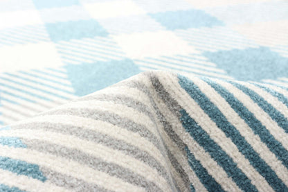 Kors Grey Machine Washable Area Rug - 5'0 x 7'0|Carpette Kors grise lavable à la machine - 5'0 x 7'0|D86FF8RE