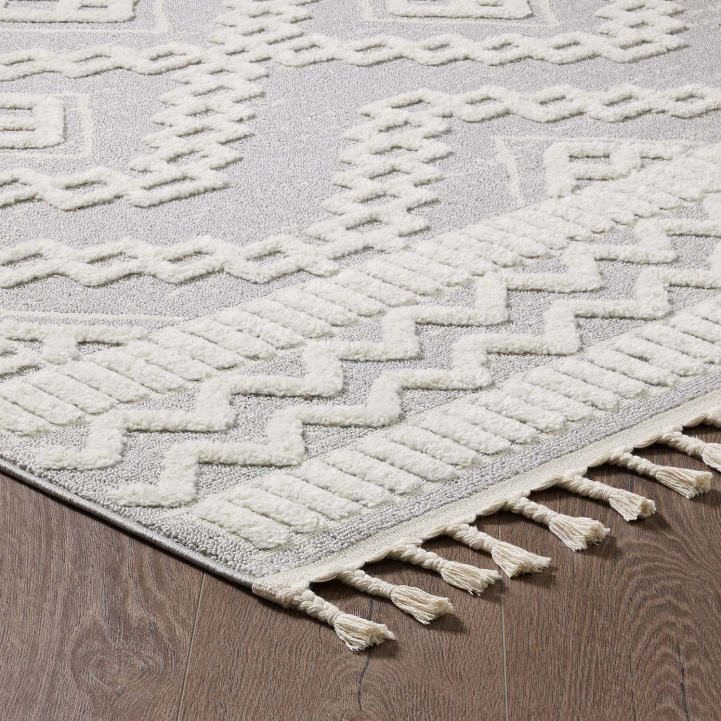 Quinto Marocain Quatro Shag Area Rug - 7'7 x 10'|Carpette à poil long Quinto Marocain Quatro - 7 pi 7 po x 10 pi