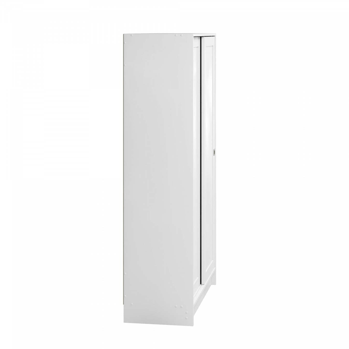 Armoire d'appoint Elite à 4 tablettes - Blanc | Elite Armoire D'appoint A 4 Tablettes – Blanc