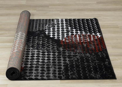 Perry Industrial Crate Plush Area Rug - 7'10 x 10'6|Carpette moelleuse Perry à motif de caisse industrielle - 7 pi 10 po x 10 pi 6 po