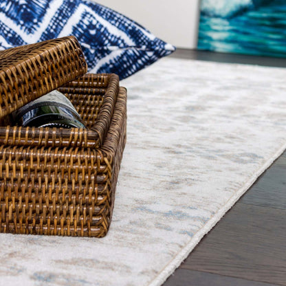 Tapis Shi marocain bleu 3x5|Carpette Shi bleue à motifs marocains 3 x 5|D80GS213