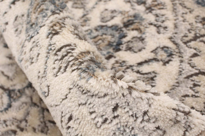 Tapis Octavian Tabriz beige-ivoire - 2'7 x 8'2|Carpette Octavian Tabriz beige-ivoire - 2 pi 7 po x 8 pi 2 po| D2AB1Y8C