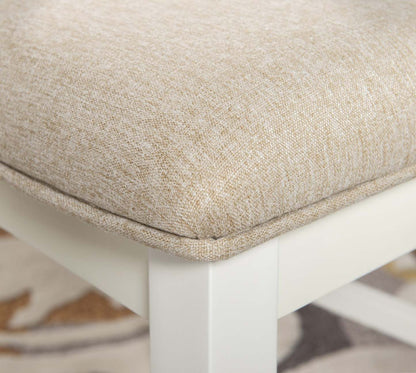 Jane Fabric Brown Dining Chair - Ensemble de 2|Chaise de salle à manger Jane en tissu brun - ensemble de 2