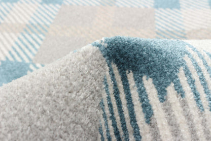 Tapis gris Kors lavable en machine - 2'6 x 8'0|Carpette Kors grise lavable à la machine - 2 pi 6 po x 8 pi 0 po|D86F5E2N