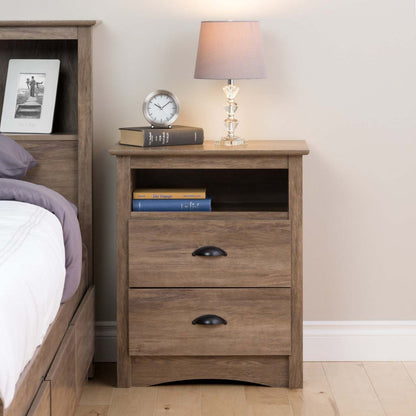 Salt Spring Tall Nightstand - Drifted Grey|Table de nuit haute Salt Spring - gris délavé
