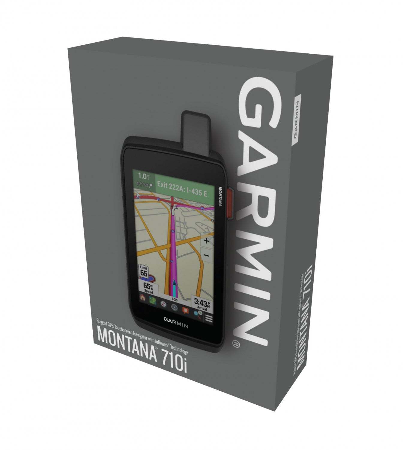 Garmin Montana 710i GPS À Écran Tactile Robuste - Navigateur À Écran Tactile De 5,5 Pouces, Technologie Inreach