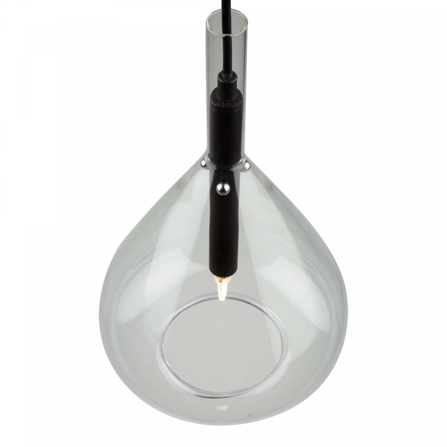 Luminaire suspendu noir conique à 1 ampoule | Luminaire suspendu Conic noir à 1 ampoule | D06HQY3B