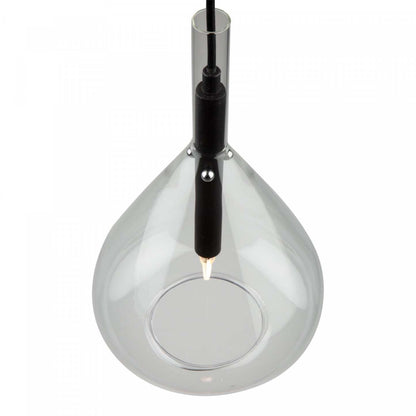 Luminaire suspendu noir conique à 1 ampoule | Luminaire suspendu Conic noir à 1 ampoule | D06HQY3B