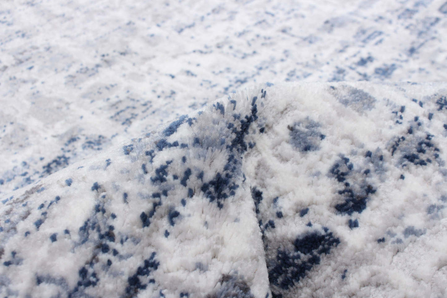 Tapis Trudel Bleu - 3'11 X 5'7 |Carpette Trudel bleue - 3 pi 11 po x 5 pi 7 po