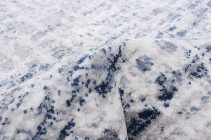 Tapis Trudel Bleu - 3'11 X 5'7 |Carpette Trudel bleue - 3 pi 11 po x 5 pi 7 po