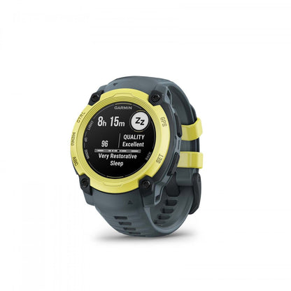 Garmin Instinct E Supertough Montre Connectée 40 Mm - Spécification Militaire 810, Gps, Boussole, Altimètre Barométrique