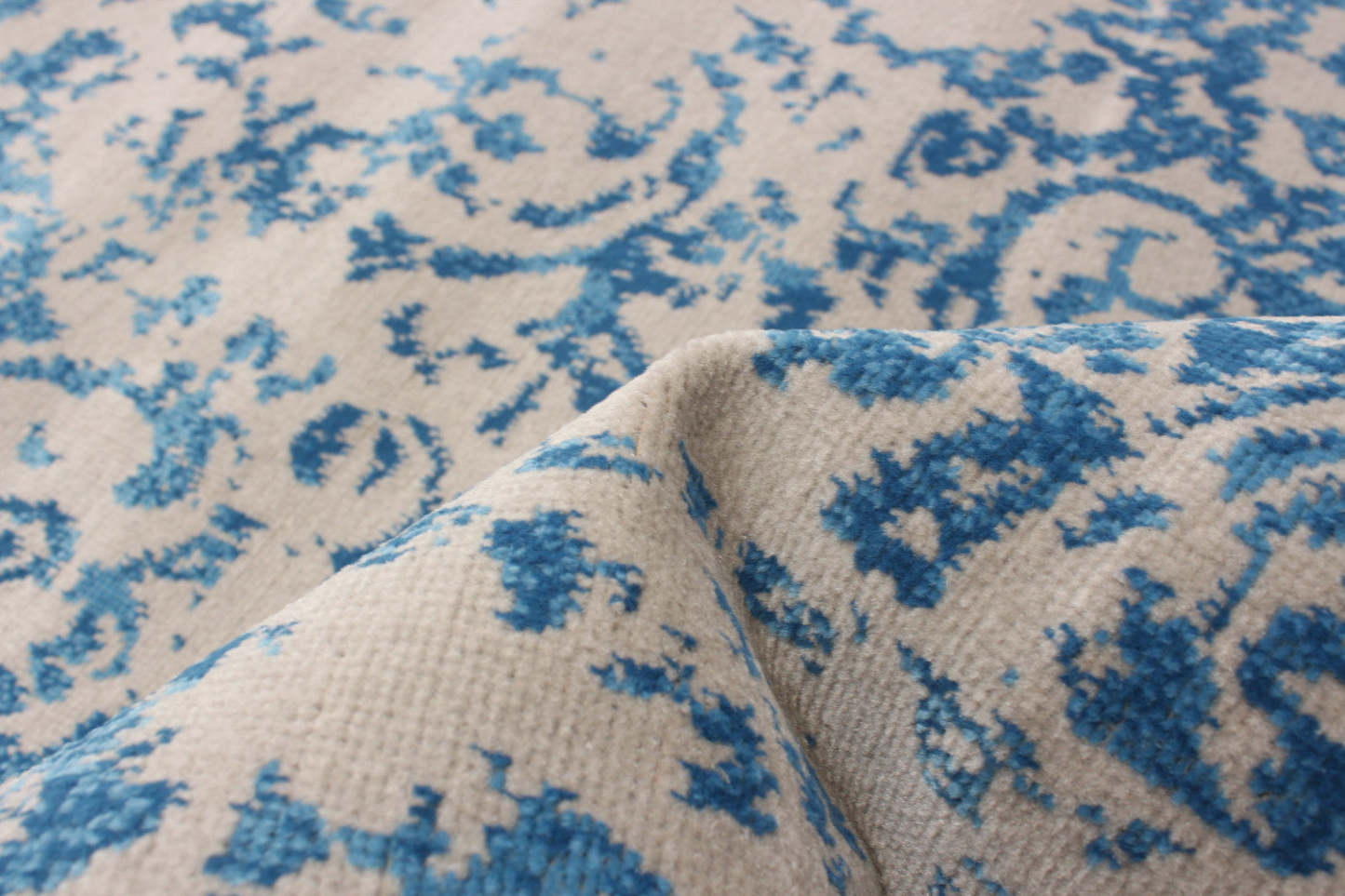 Tapis Corinne Bleu 6'7 x 9'6|Carpette Corinne bleue 6 pi 7 po x 9 pi 6 po|D86F4GRQ