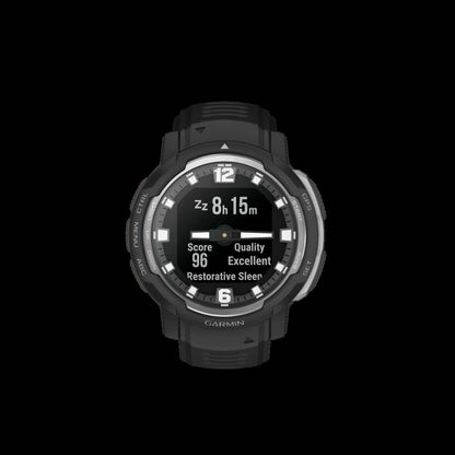 Montre Intelligente Hybride Garmin Instinct® Crossover - Multi-fonction Avec Design Robuste, Technologie Revodrive