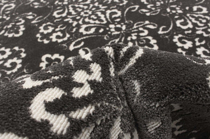 Tapis Caledonia Gris 6'7 x 9'6|Carpette Caledonia grise 6 pi 7 po x 9 pi 6 po|D86FIS2T