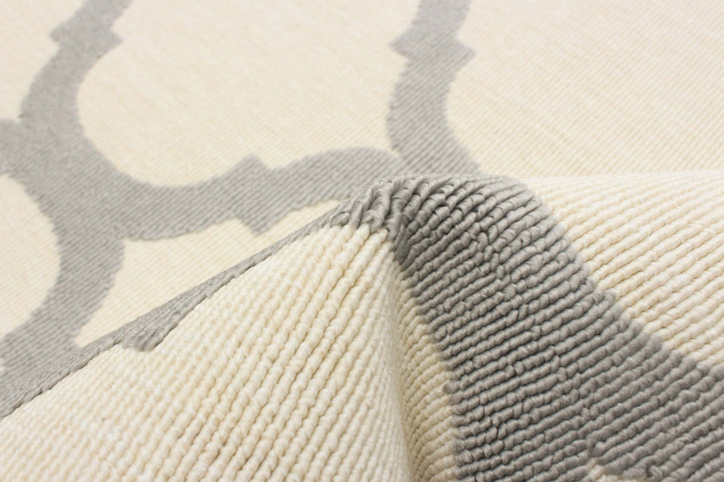 Tapis Sophie gris clair - 81 x 150 cm | D86FI3UM