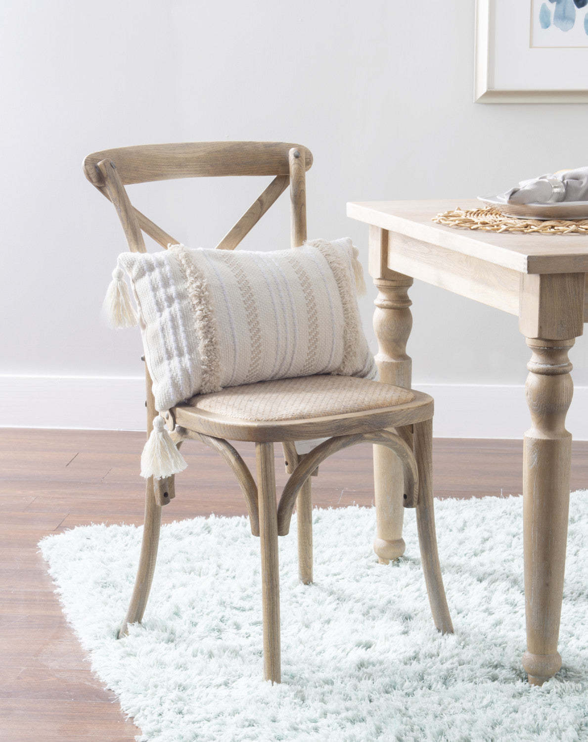 Bentwood Grey Accent Dining Chair - Set of 2|Chaise d'appoint de salle à manger Bentwood grise - ensemble de 2