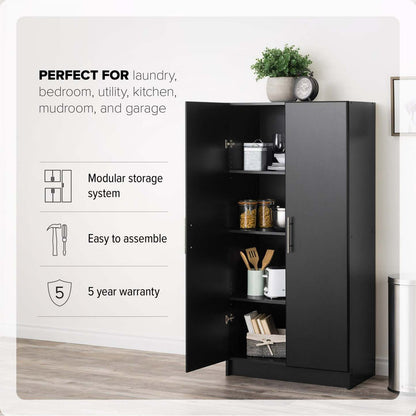 Elite 32 Storage Cabinet - Noir|Armoire de rangement Elite 32 po - noire