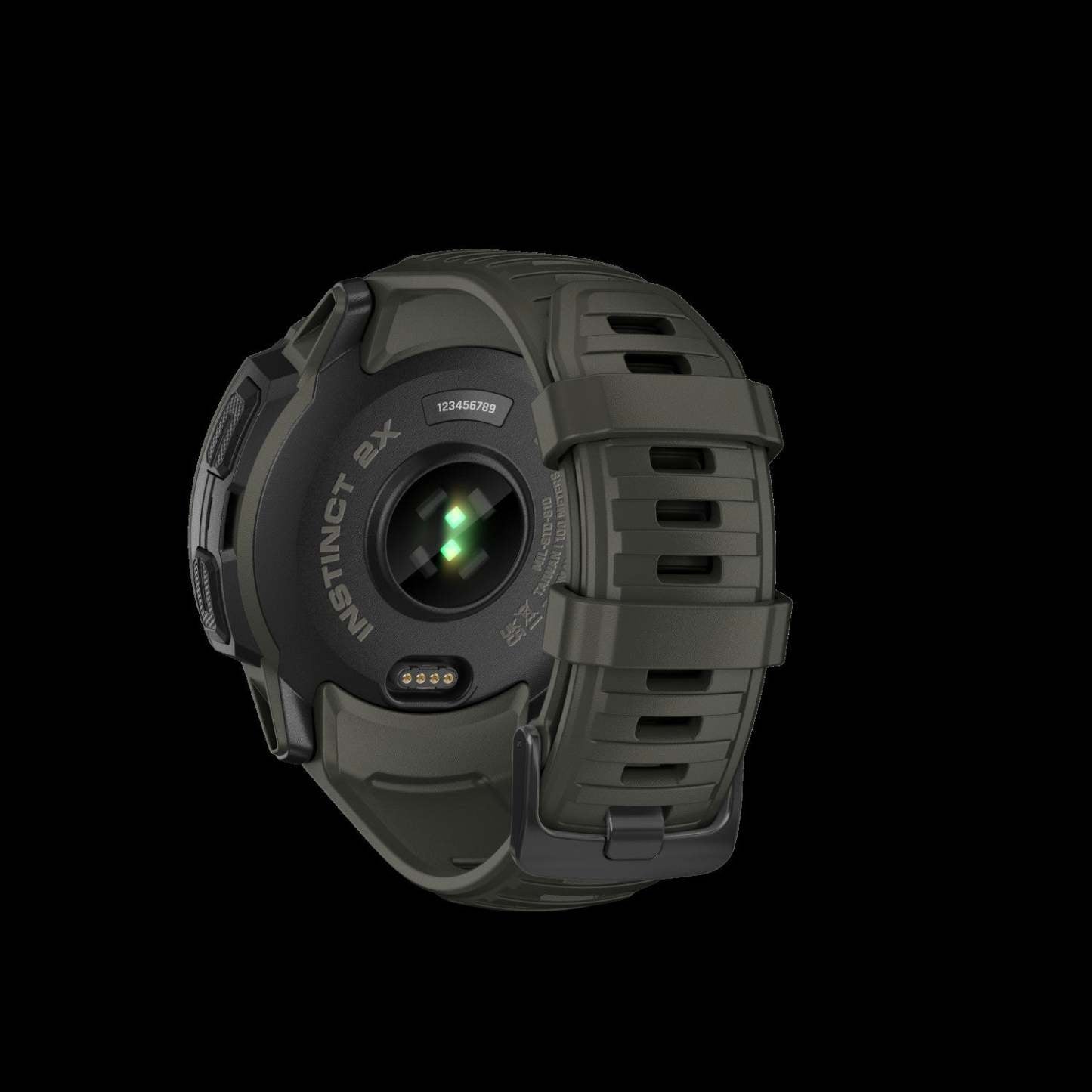 Garmin Instinct® 2x Solar Gps Montre Connectée - Suivi De La Santé Et De La Condition Physique Avec Multi-bande Gnss - Moss